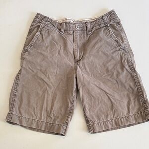 American Eagle Outfitters Men's Tan Shorts Longer Length Size 32